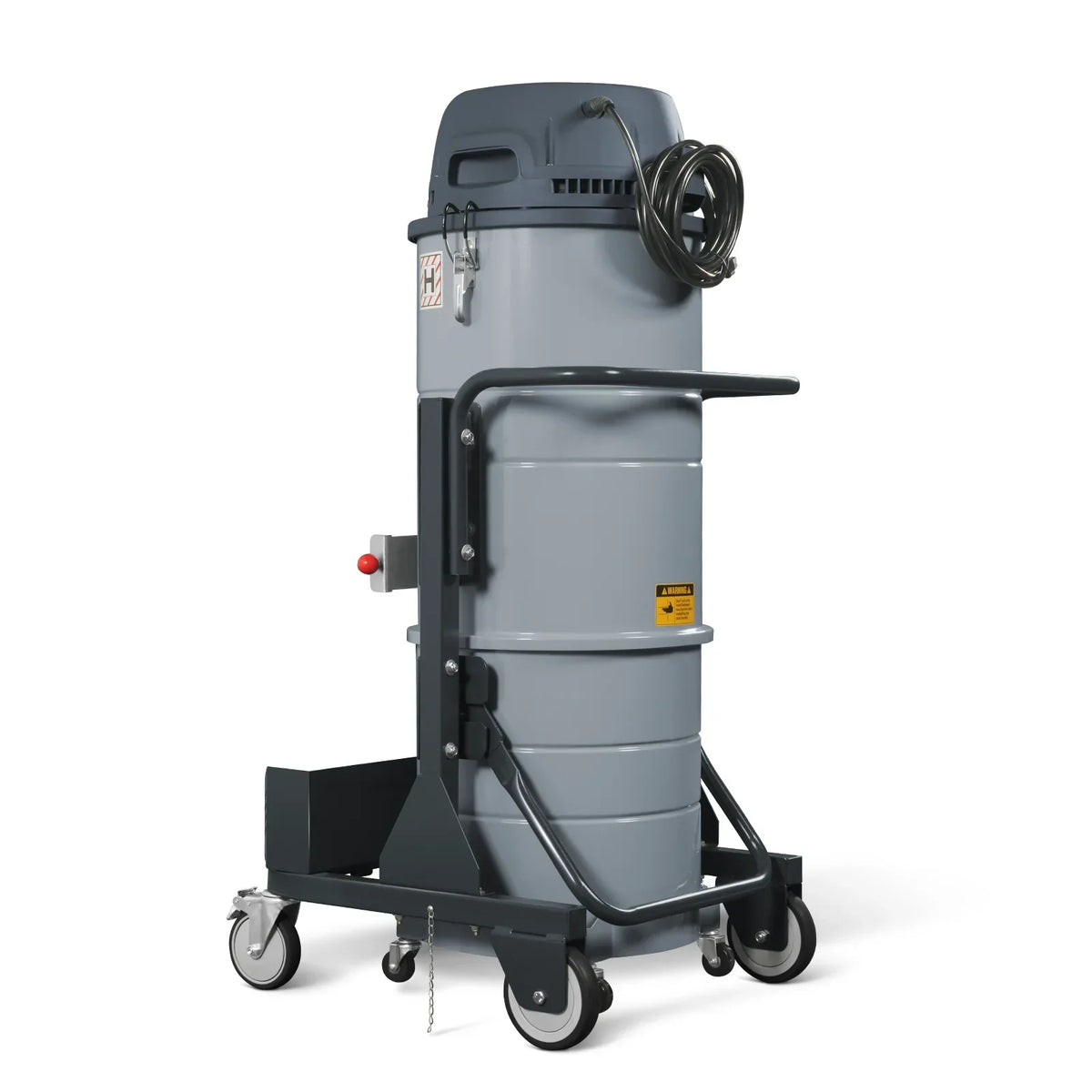Industrial Wet/Dry Vacuum Cleaner with HEPA Filter Three Motor 3.3 HP 285 CFM 16 Gallon - 110V 1 Phase,  IVA3M