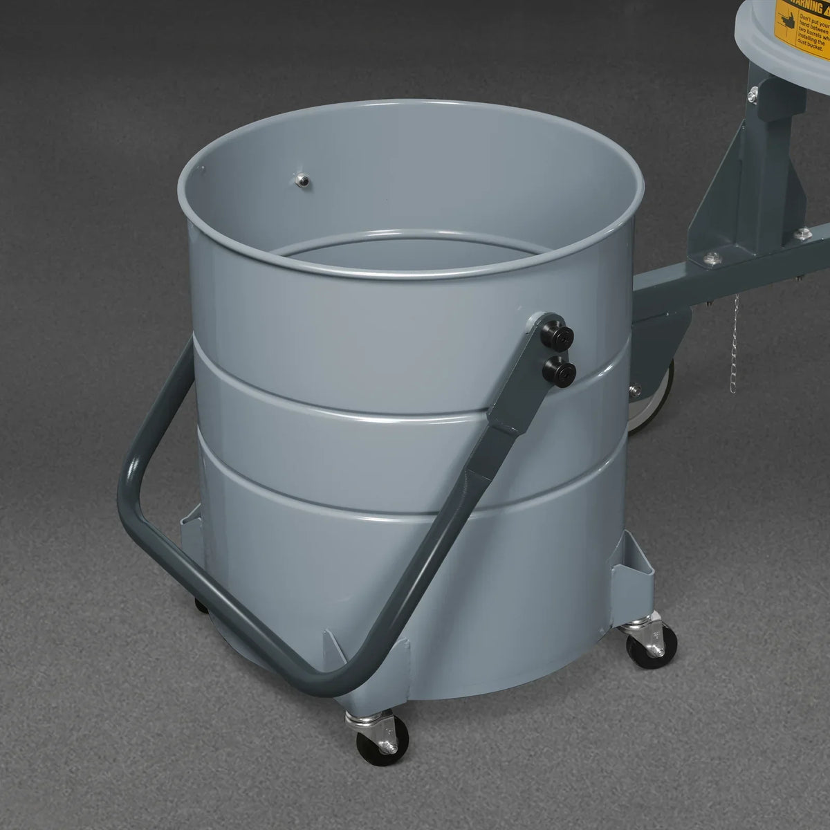 Industrial Wet/Dry Vacuum Cleaner with HEPA Filter Three Motor 3.3 HP 285 CFM 16 Gallon - 110V 1 Phase,  IVA3M