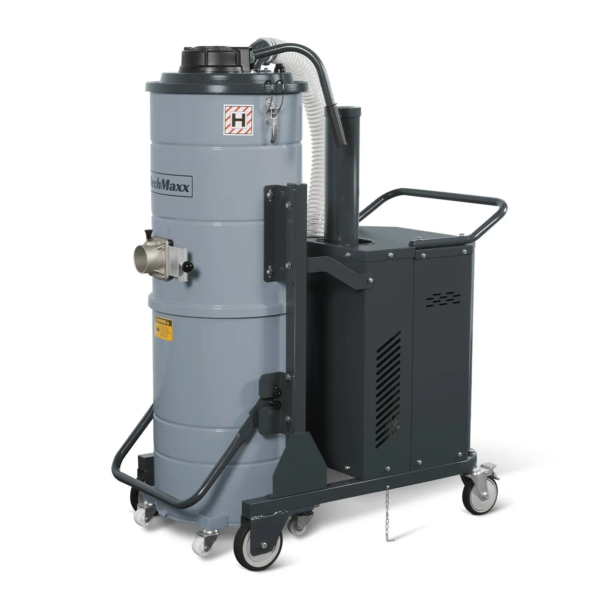 Industrial Wet/Dry Vacuum Cleaner with HEPA Filter Continuous Duty 8.6 HP 364 CFM 26.4 Gallon - 480V 3Phase,  IVB480