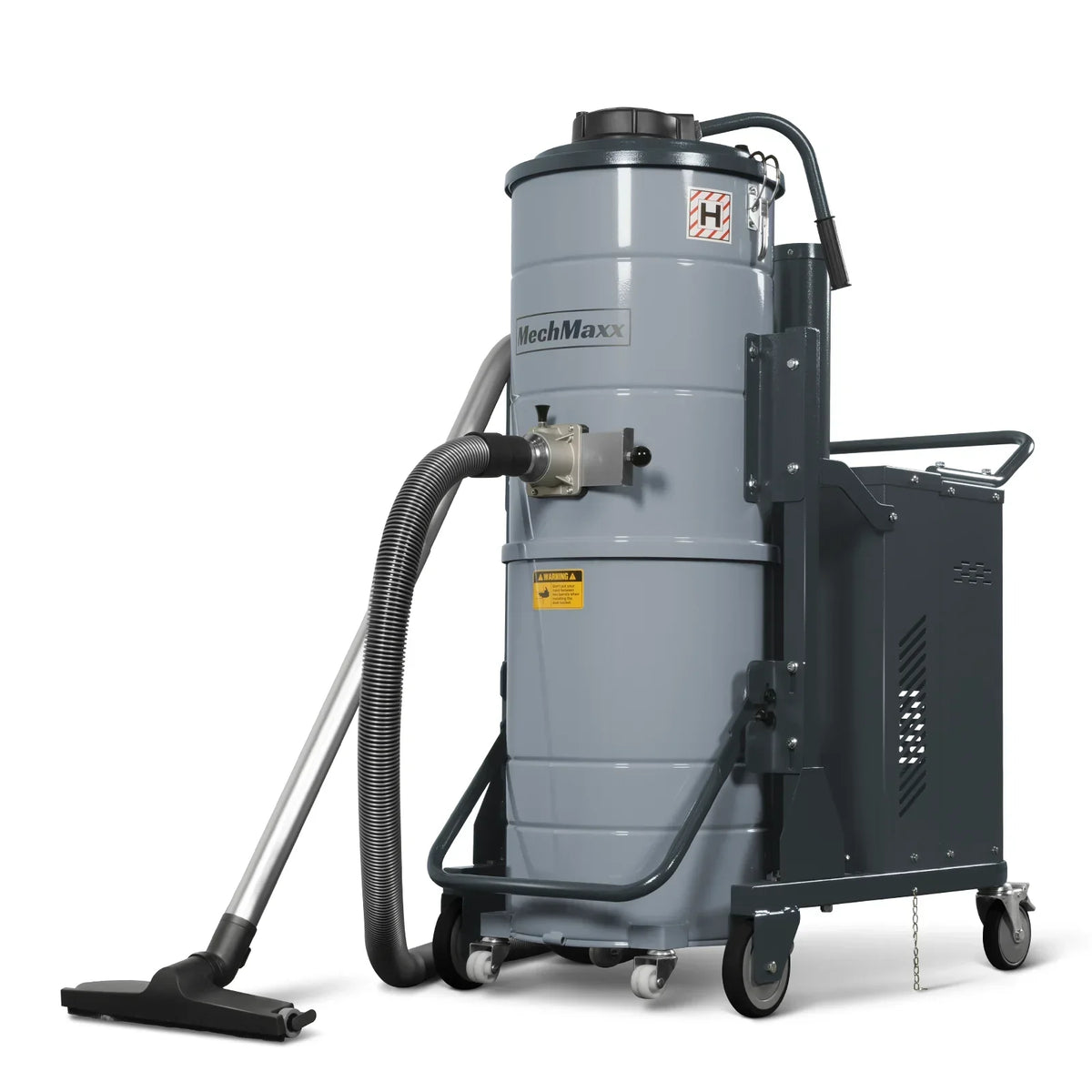 Industrial Wet/Dry Vacuum Cleaner with HEPA Filter Continuous Duty 8.6 HP 364 CFM 26.4 Gallon - 230V 3Phase,  IVB230