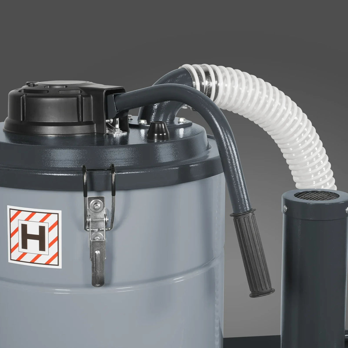 Industrial Wet/Dry Vacuum Cleaner with HEPA Filter Continuous Duty 8.6 HP 364 CFM 26.4 Gallon - 230V 3Phase,  IVB230