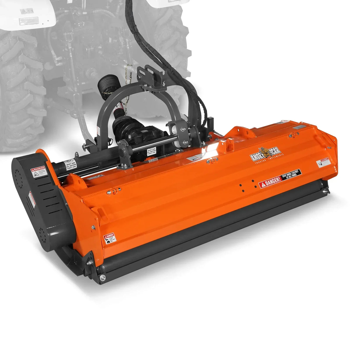 72" Heavy Duty PTO Flail Mower with Hydraulic Side Shift 3 Point 50-75 hp,  KDK72H