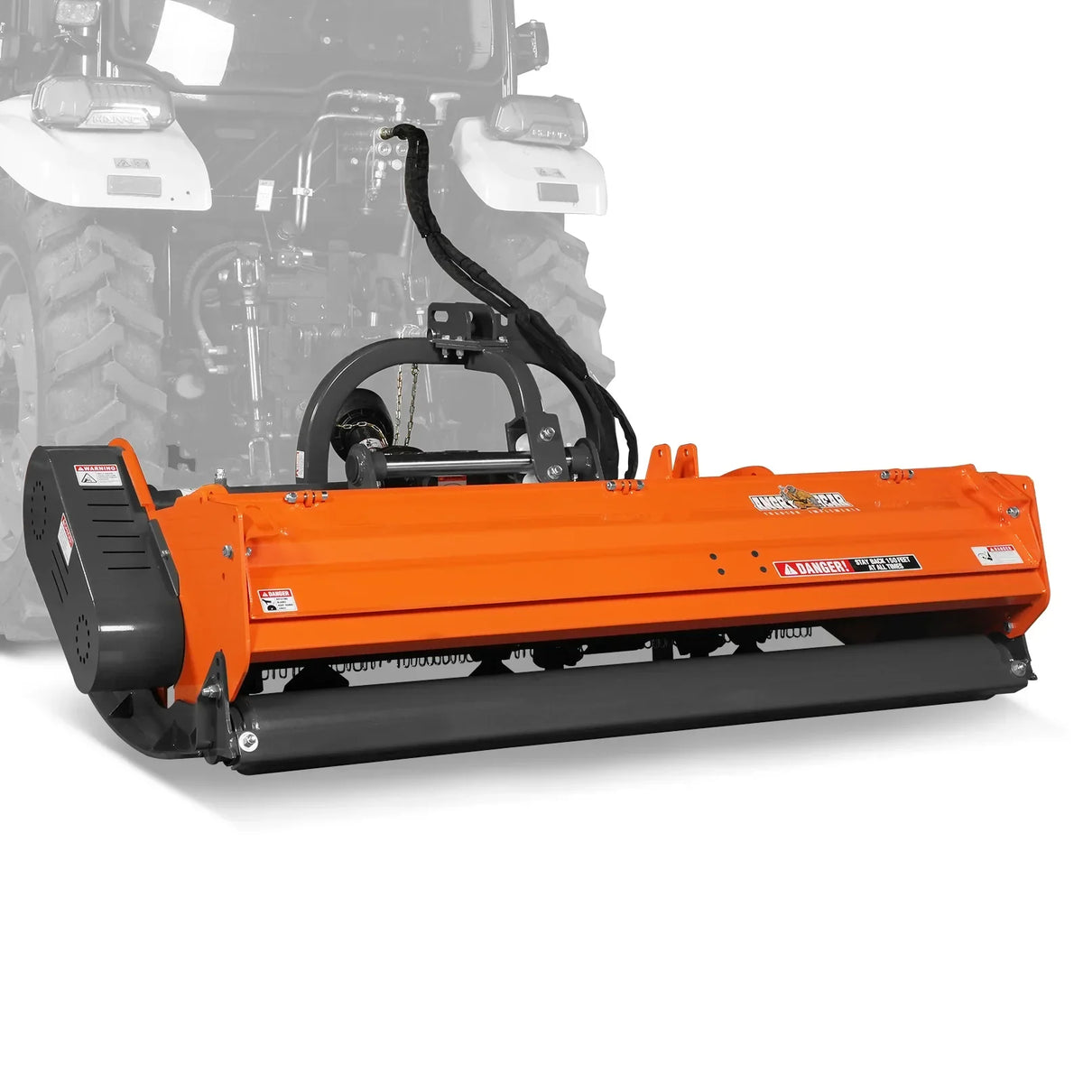 72" Heavy Duty PTO Flail Mower with Hydraulic Side Shift 3 Point 50-75 hp,  KDK72H