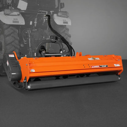 72" Heavy Duty PTO Flail Mower with Hydraulic Side Shift 3 Point 50-75 hp,  KDK72H