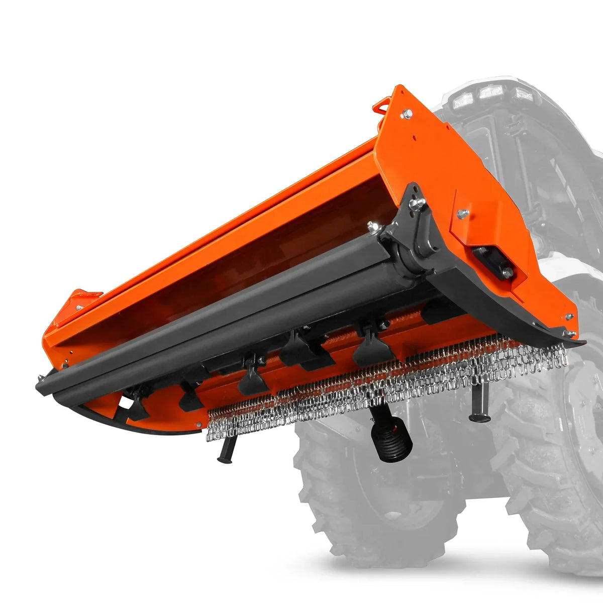 72" Heavy Duty PTO Flail Mower with Hydraulic Side Shift 3 Point 50-75 hp,  KDK72H