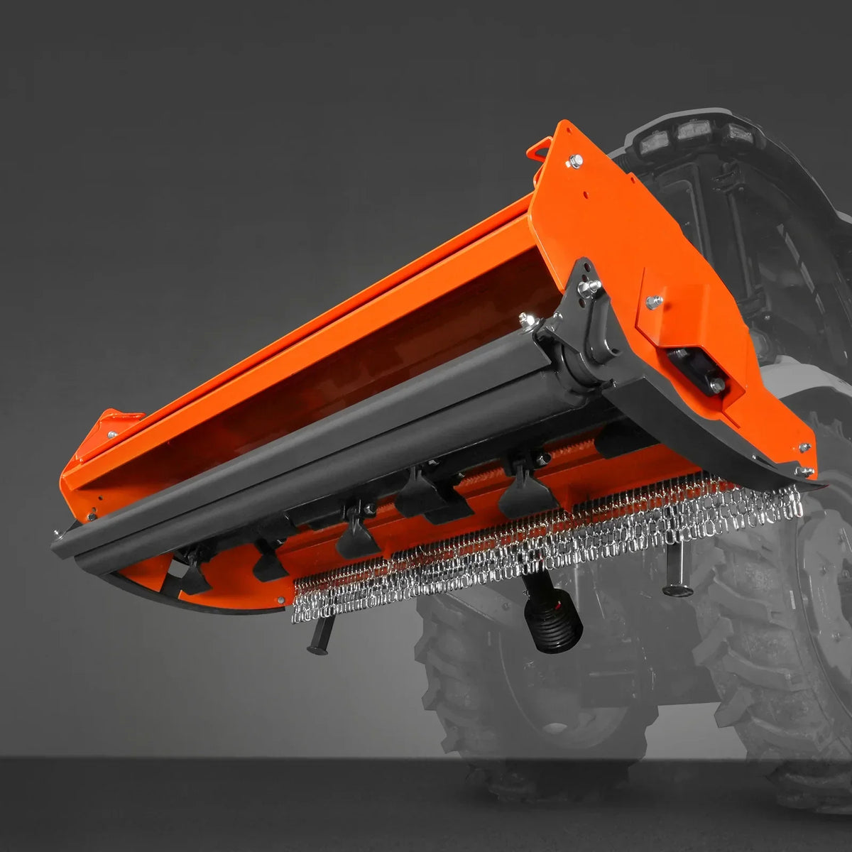72" Heavy Duty PTO Flail Mower with Hydraulic Side Shift 3 Point 50-75 hp,  KDK72H