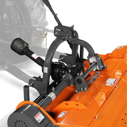 78" Heavy Duty PTO Flail Mower with Hydraulic Side Shift 3 Point 50-85 hp,  KDK78H