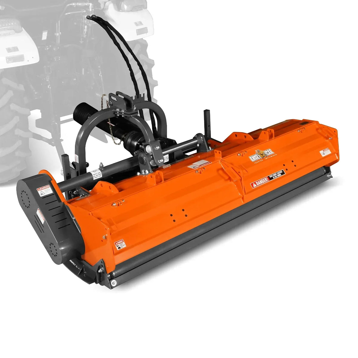 87" Heavy Duty PTO Flail Mower with Hydraulic Side Shift 3 Point 50-90 hp,  KDK87H