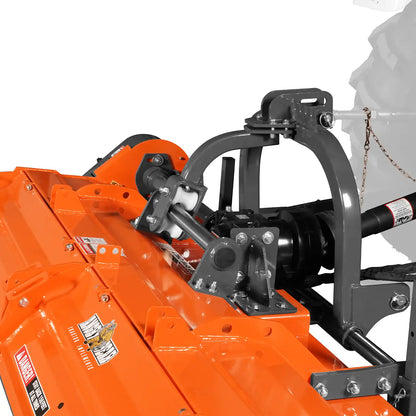 87" Heavy Duty PTO Flail Mower with Hydraulic Side Shift 3 Point 50-90 hp,  KDK87H
