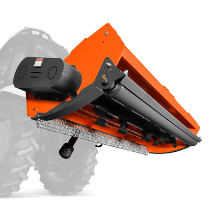 87" Heavy Duty PTO Flail Mower with Hydraulic Side Shift 3 Point 50-90 hp,  KDK87H