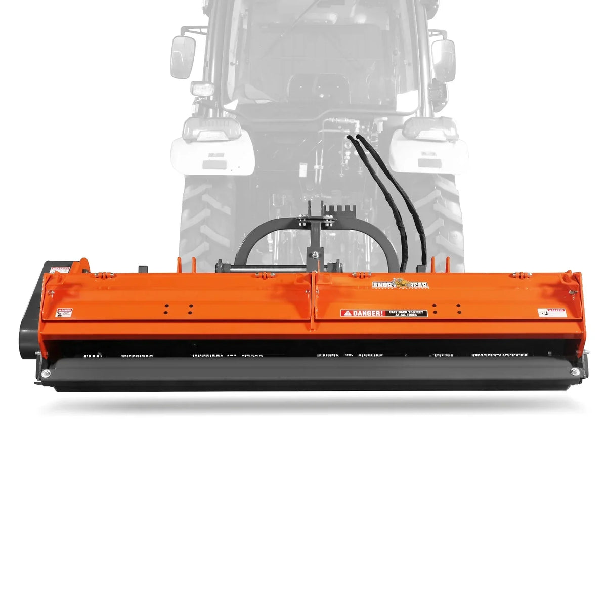 87" Heavy Duty PTO Flail Mower with Hydraulic Side Shift 3 Point 50-90 hp,  KDK87H