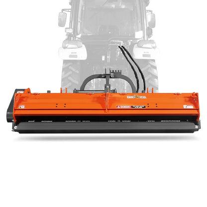 87" Heavy Duty PTO Flail Mower with Hydraulic Side Shift 3 Point 50-90 hp,  KDK87H