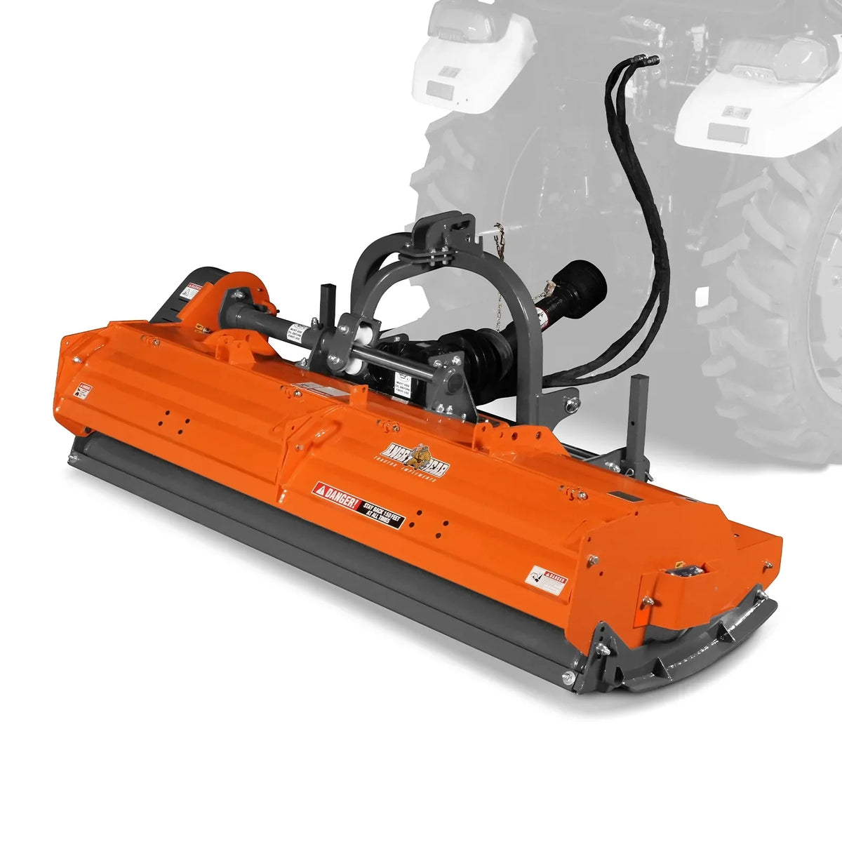 87" Heavy Duty PTO Flail Mower with Hydraulic Side Shift 3 Point 50-90 hp,  KDK87H
