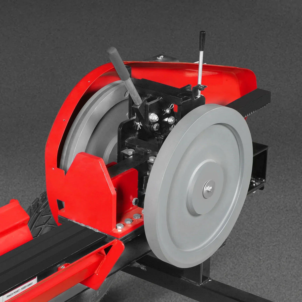 34 Ton Kinetic Fast Log Splitter,  7 HP Ducar Gasoline Engine,  28" Log Diameter Capacity,  3-Sec Cycle Time,  KT34