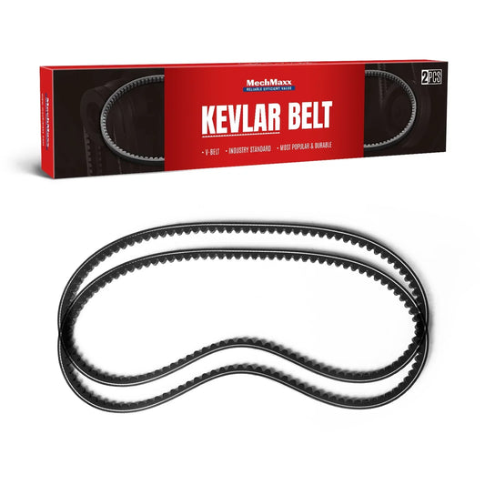 ( 1 Pack / 2 Pcs ) 1127 Kevlar V-belts for Wood Chipper GS1500  (SKU: 110200, 110200K, 110200Y）