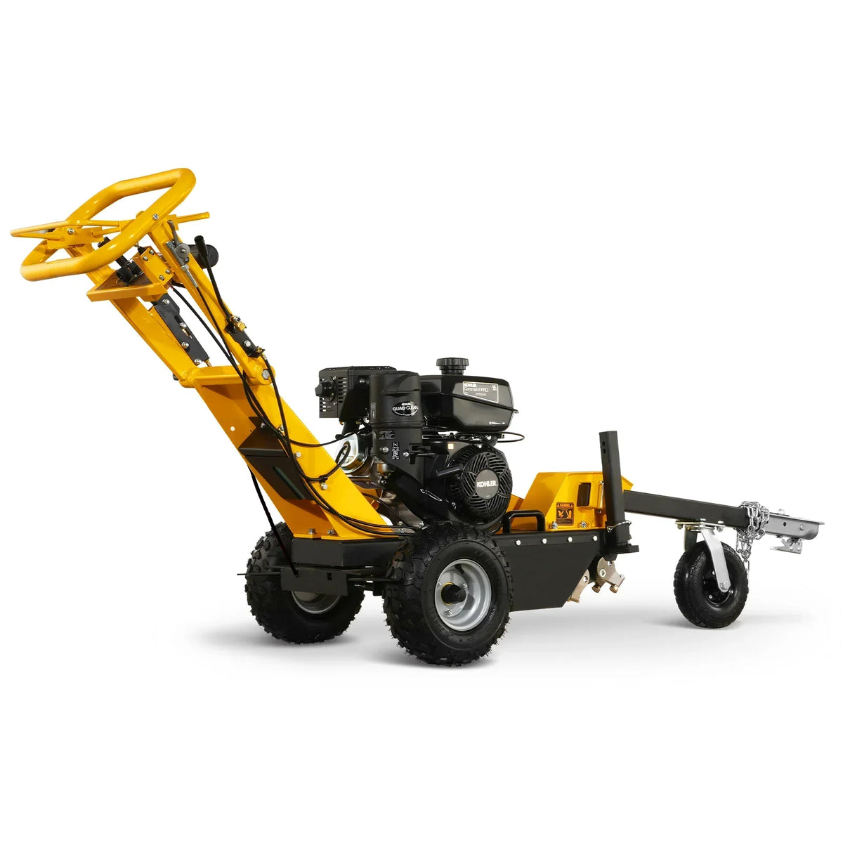15-inch 14hp 429cc KOHLER E-Start Stump Grinder with Tow Bar,  SG380