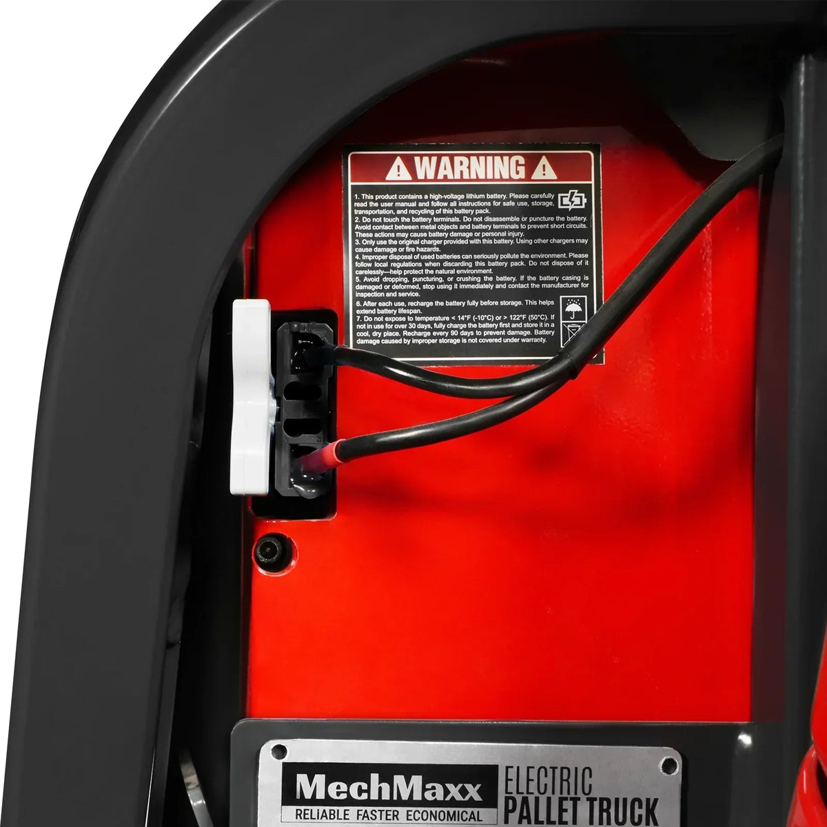 3300lbs Lithium-ion Electric Pallet Jack,  45"x27" Fork,  24V 40Ah Removable Battery,  Walkie Type Truck,  LPT33