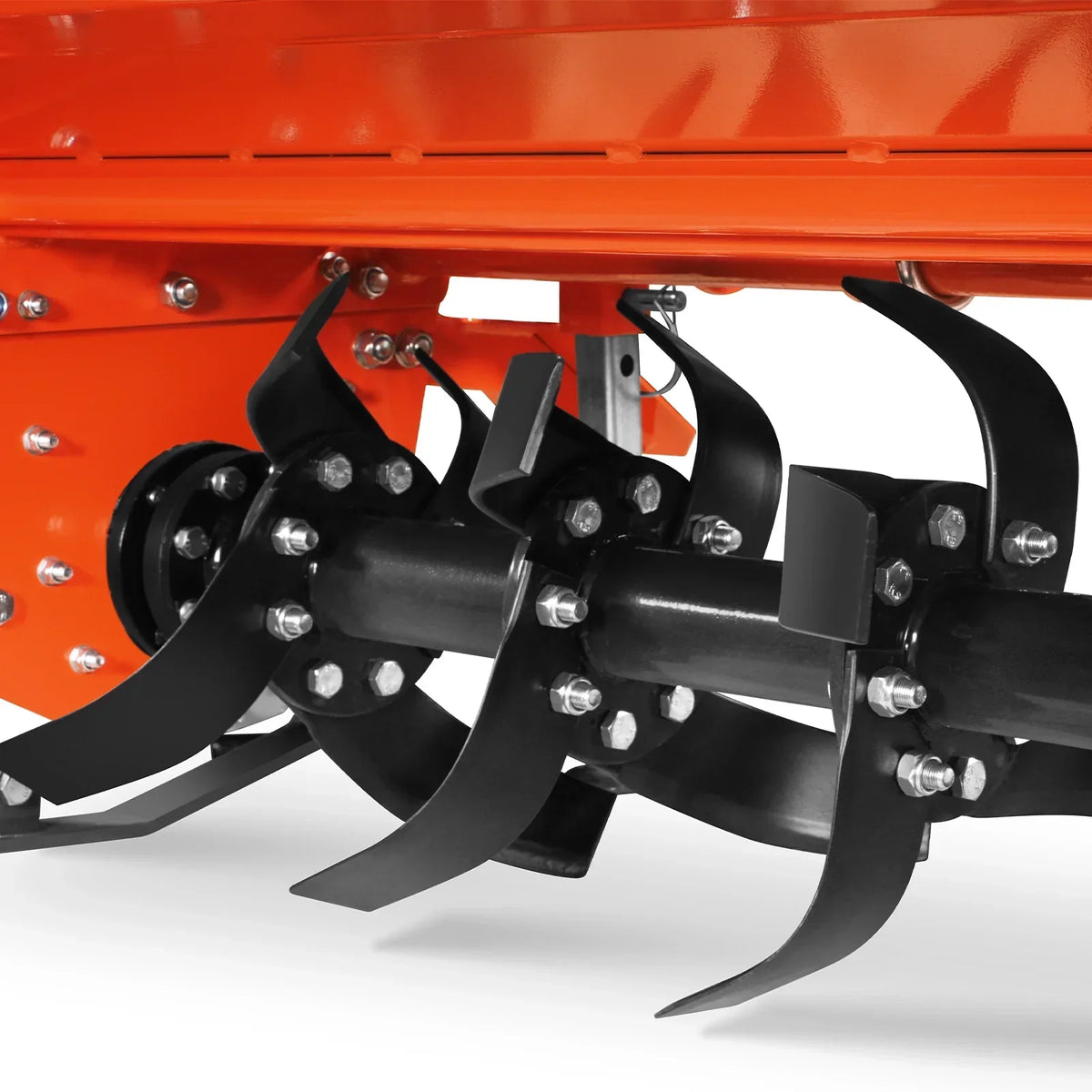 48 in Rotary Tiller,  3 Point Hitch Cat.1,  Chain Drive,  PTO Shaft Included with Shear Bolt,  18-35 HP,  LRT48