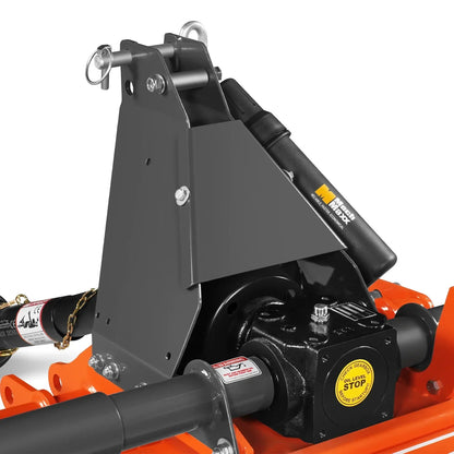 45 in Rotary Tiller,  3 Point Hitch Cat.1,  Chain Drive,  PTO Shaft Included with Shear Bolt,  15-35 HP,  LRT45