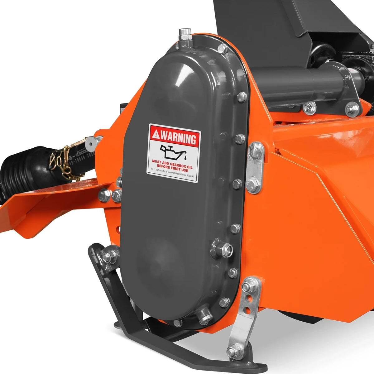 53 in Rotary Tiller,  3 Point Hitch Cat.1,  Chain Drive,  PTO Shaft Included with Shear Bolt,  18-35 HP,  LRT53