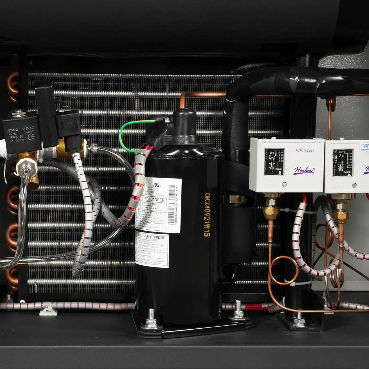 100CFM Refrigerated Air Dryer 1Phase 115V For Air Compressor