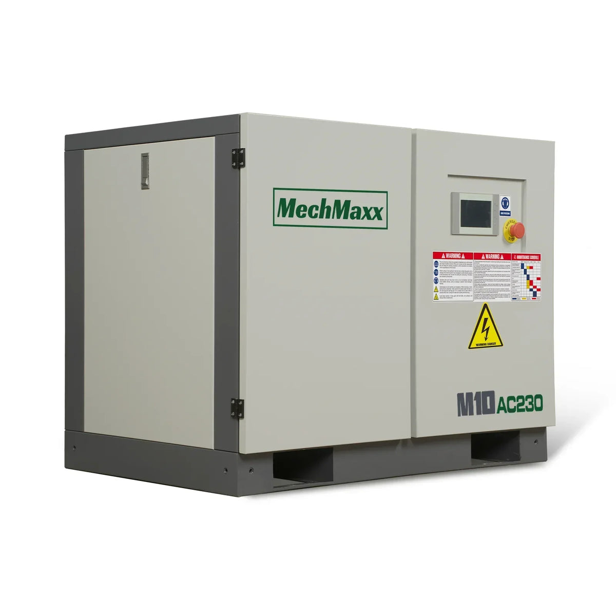 10HP Rotary Screw Air Compressor - 32 CFM,  116 PSI,  230V 3-Phase | Industrial-Grade