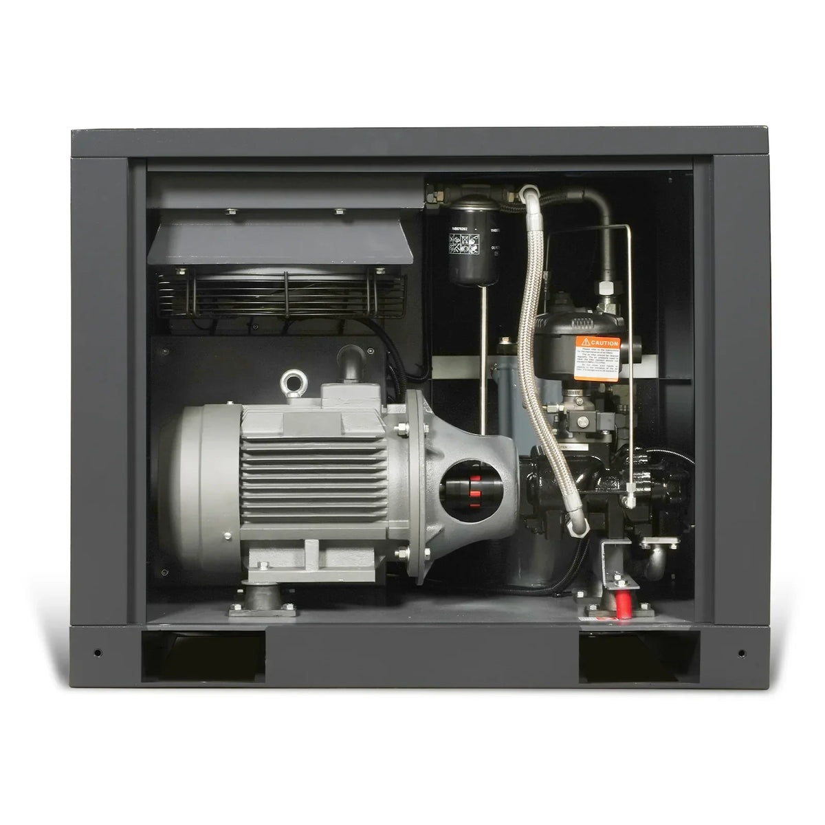 10HP Rotary Screw Air Compressor - 32 CFM,  116 PSI,  460V 3-Phase | Industrial-Grade