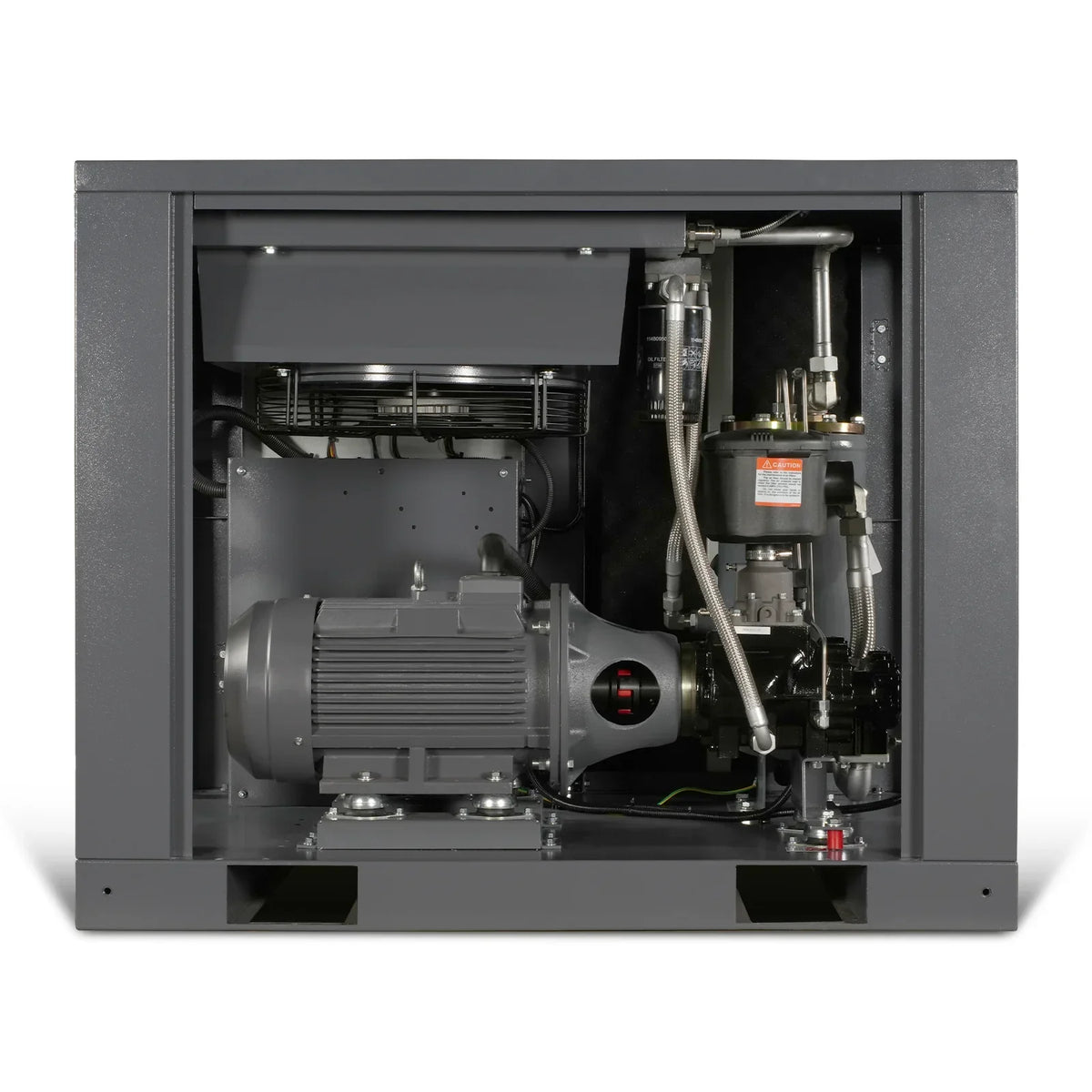 15HP Rotary Screw Air Compressor - 45 CFM,  116 PSI,  230V 3-Phase | Industrial-Grade