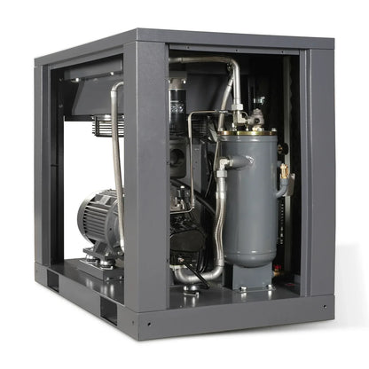 15HP Rotary Screw Air Compressor - 45 CFM,  116 PSI,  230V 3-Phase | Industrial-Grade