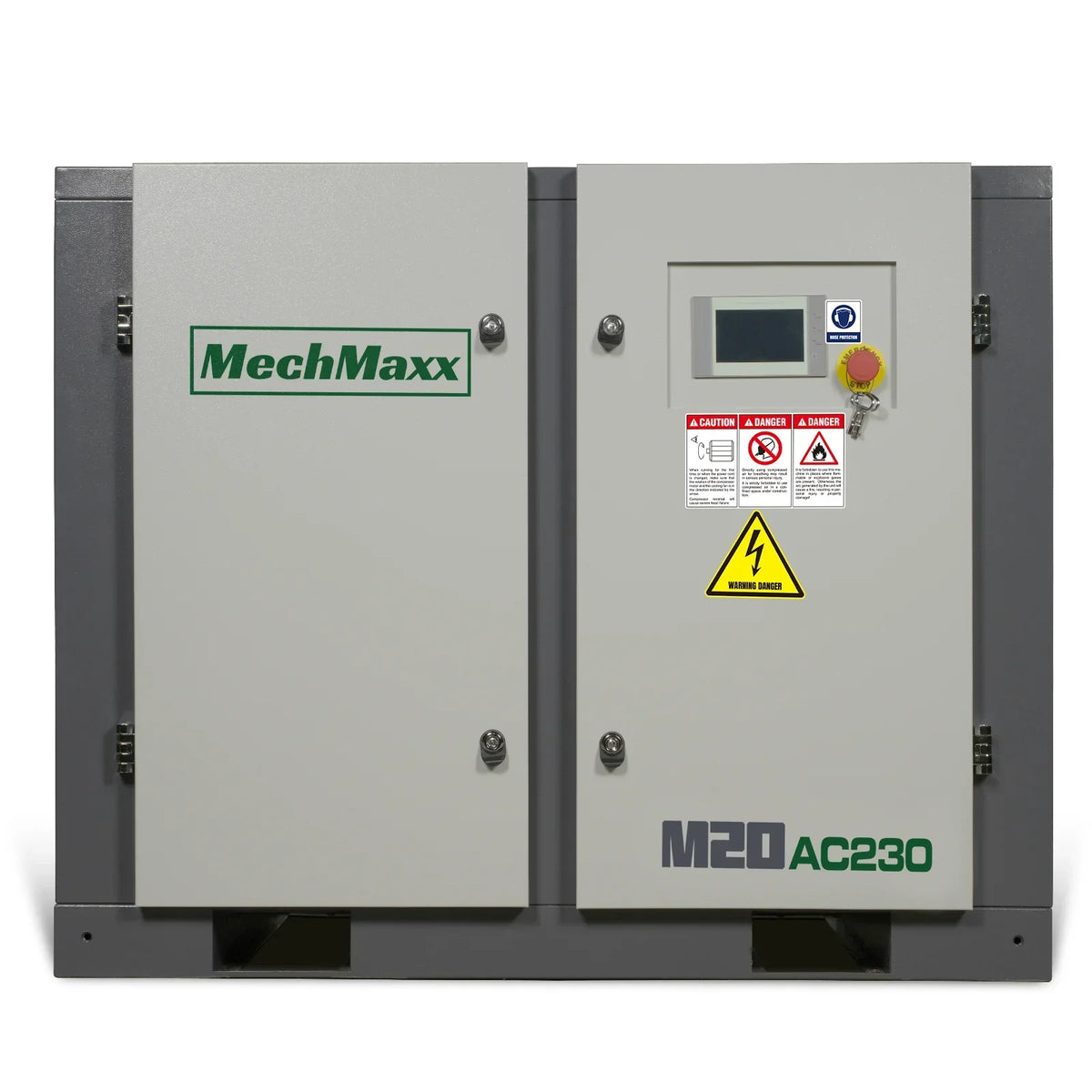 20HP Rotary Screw Air Compressor - 78 CFM,  116 PSI,  230V 3-Phase | Industrial-Grade