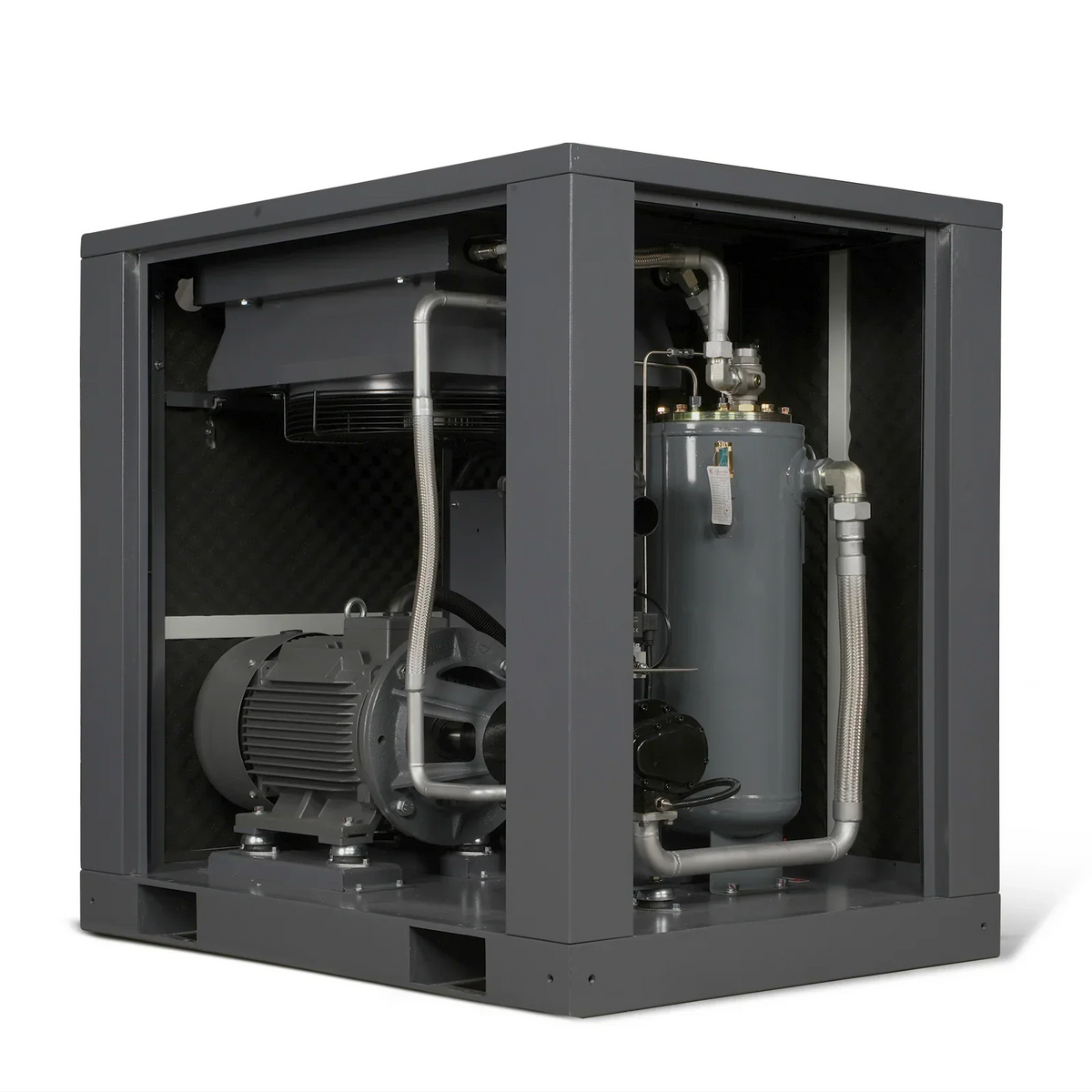 30HP Rotary Screw Air Compressor - 106 CFM,  116 PSI,  230V 3-Phase | Industrial-Grade