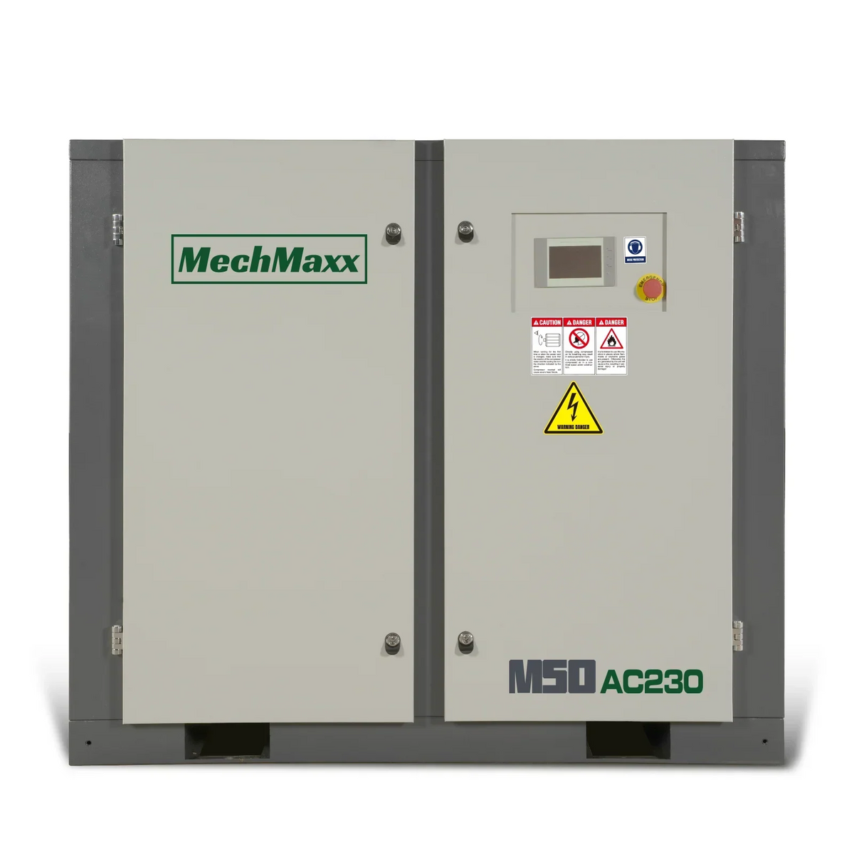 50HP Rotary Screw Air Compressor - 220 CFM,  116 PSI,  230V 3-Phase | Industrial-Grade