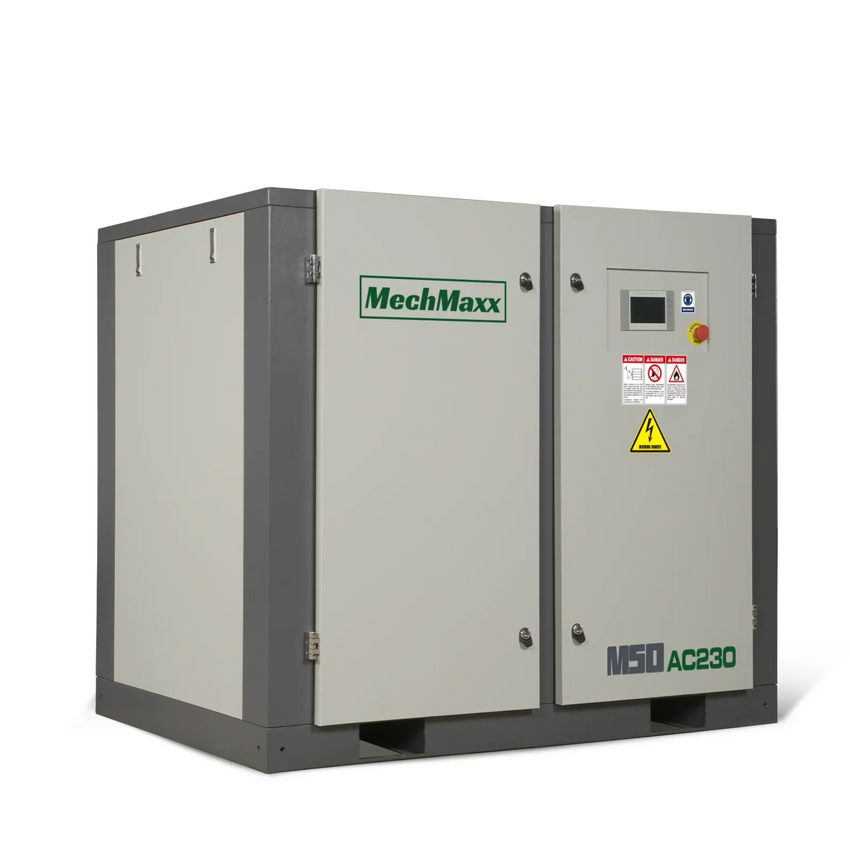 50HP Rotary Screw Air Compressor - 220 CFM,  116 PSI,  230V 3-Phase | Industrial-Grade