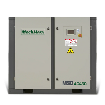 50HP Rotary Screw Air Compressor - 220 CFM,  116 PSI,  460V 3-Phase | Industrial-Grade