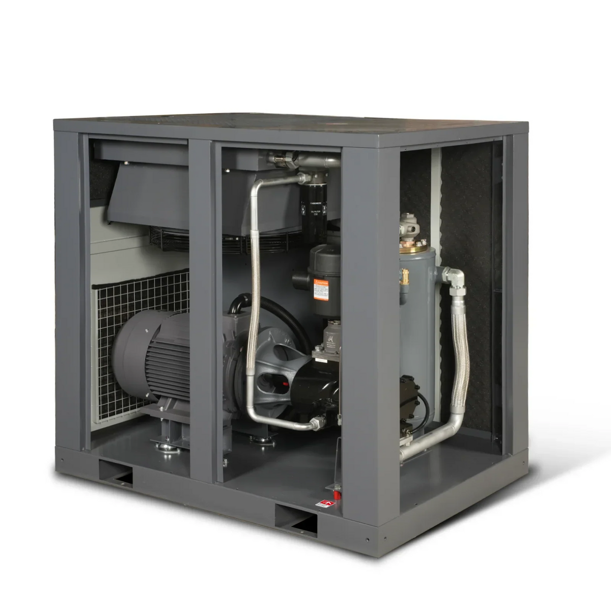 50HP Rotary Screw Air Compressor - 220 CFM,  116 PSI,  460V 3-Phase | Industrial-Grade