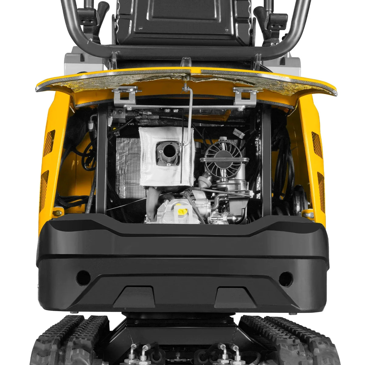 Mini Compact Excavator B&S VANGUARD 408cc 14hp Engine,  65.7" Max. Digging Depth, 1 Ton, 2370 LBS Operating Weight,  MEC10