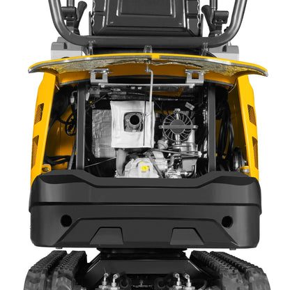 Mini Compact Excavator B&S VANGUARD 408cc 14hp Engine,  65.7" Max. Digging Depth, 1 Ton, 2370 LBS Operating Weight,  MEC10
