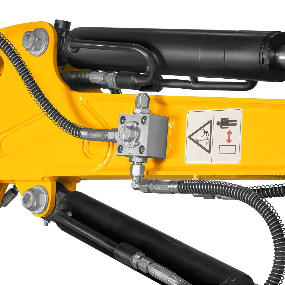 Mini Compact Excavator B&S VANGUARD 408cc 14hp Engine,  65.7" Max. Digging Depth, 1 Ton, 2370 LBS Operating Weight,  MEC10