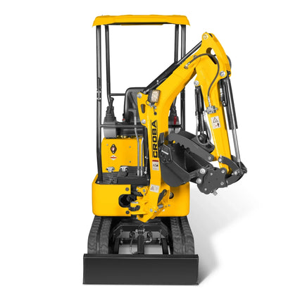 Mini Compact Excavator B&S VANGUARD 408cc 14hp Engine,  65.7" Max. Digging Depth, 1 Ton, 2370 LBS Operating Weight,  MEC10