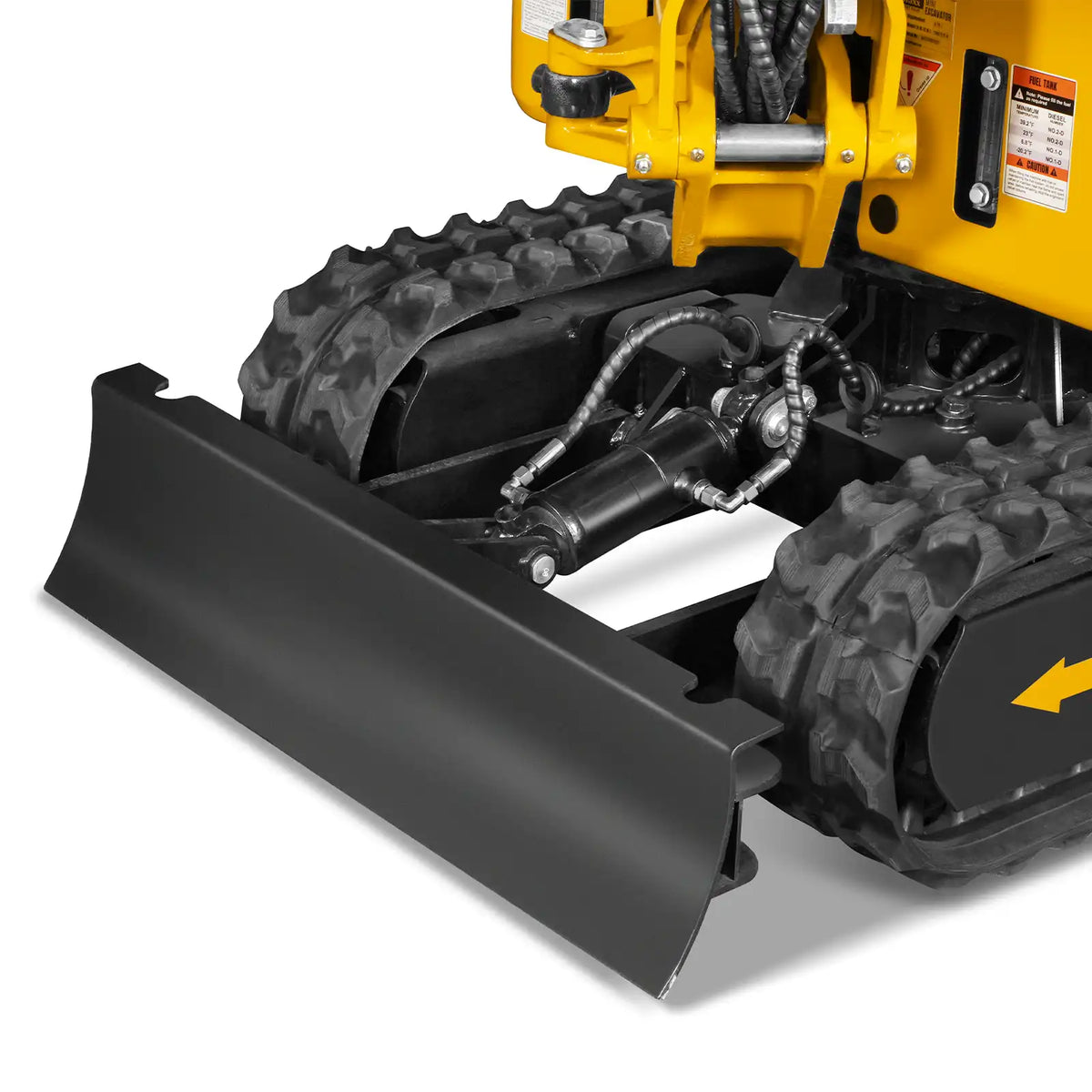 Mini Compact Excavator Kubota D722 Engine,  65.7" Max. Digging Depth, 1.2 Ton, 2700 LBS Operating Weight,  MEC12
