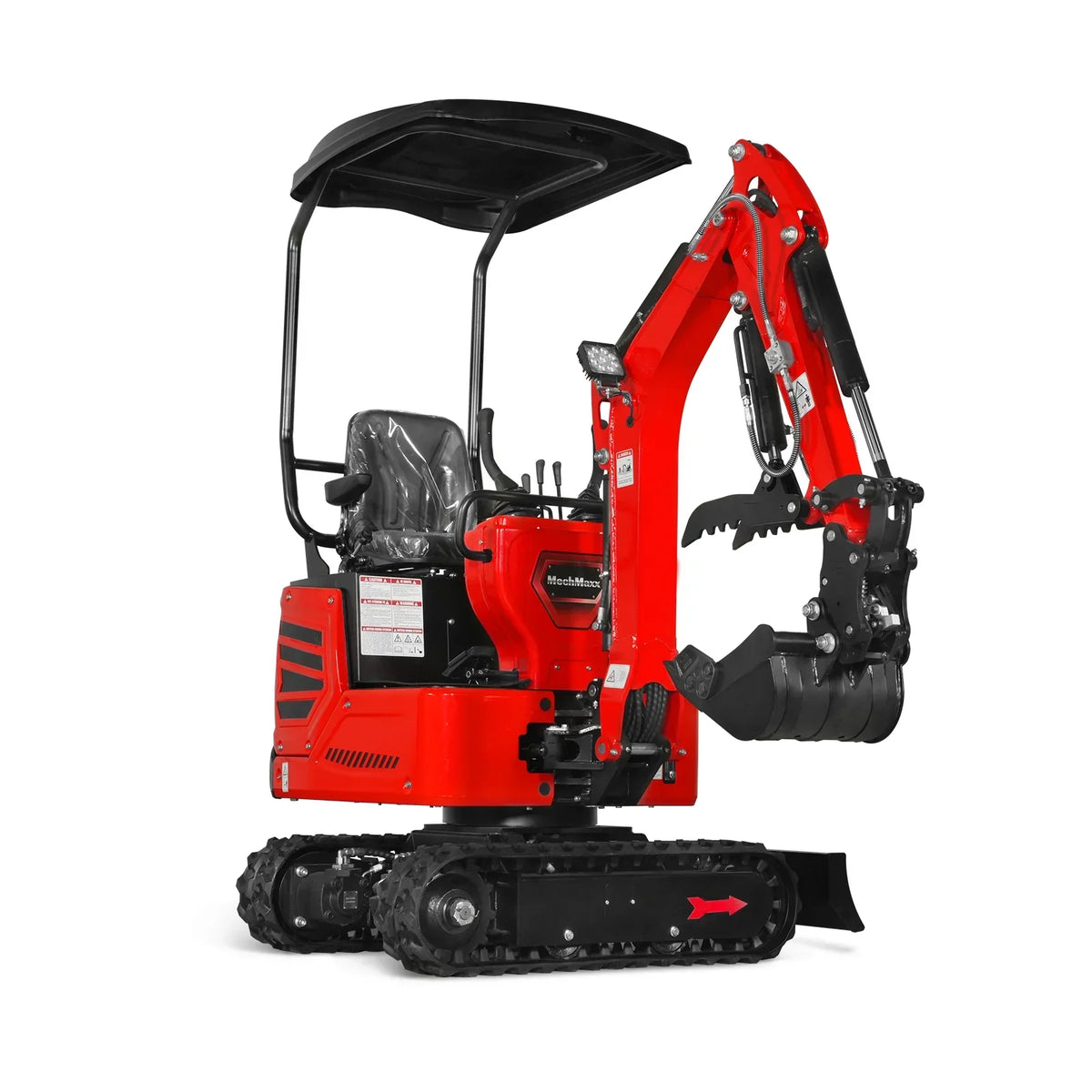 Mini Compact Excavator HONDA GX390 Engine,  65.7" Max. Digging Depth, 1Ton, 2280 LBS Operating Weight,  MEC10