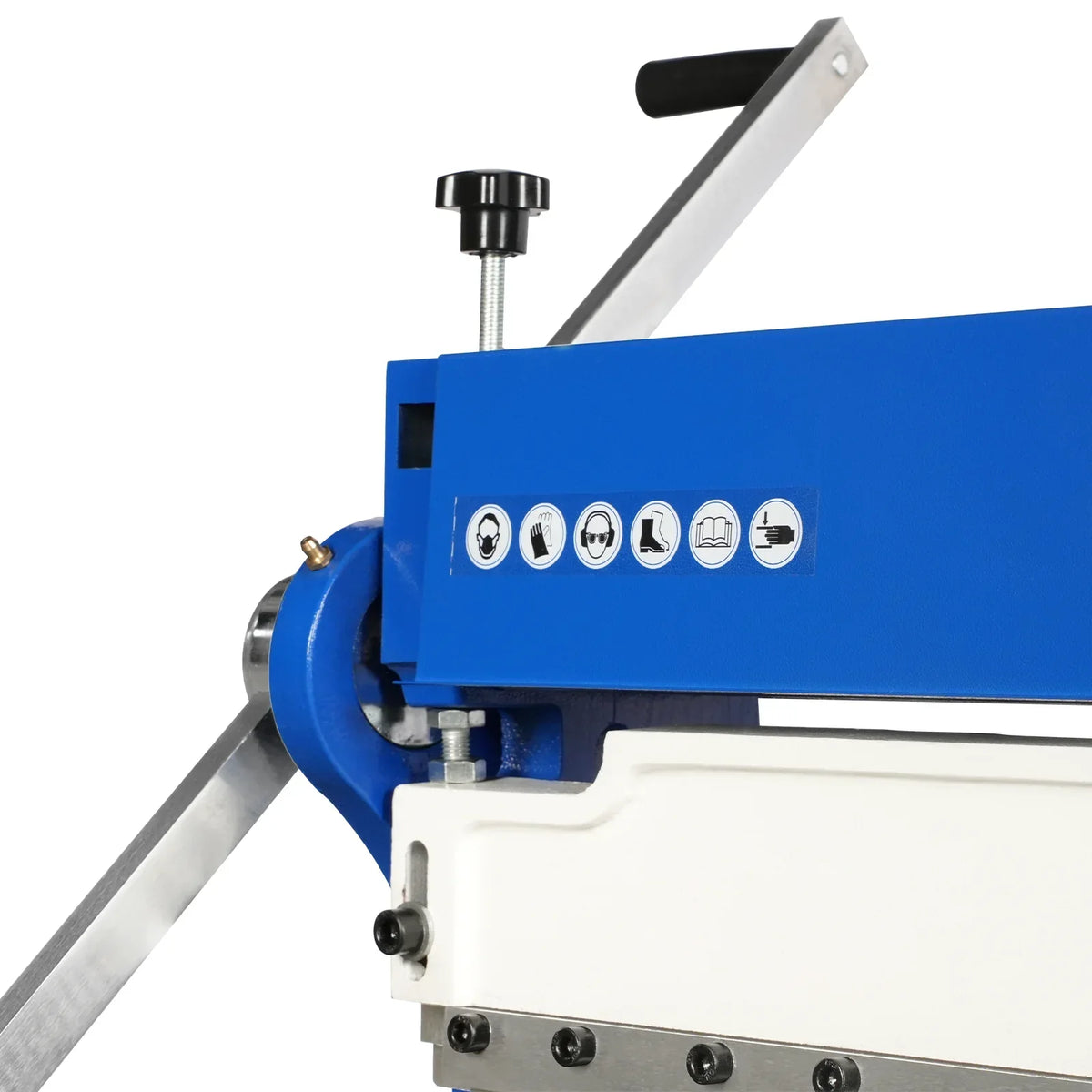 30-inch 3-in-1 Pan and Box Brake – Slip Roll, Shear, Bending Machine for Sheet Metal, 20 Gauge Mild Steel, Adjustable Fingers, Heavy Duty, Metalworking, Fabrication, Rolling, Bending MMCB3016