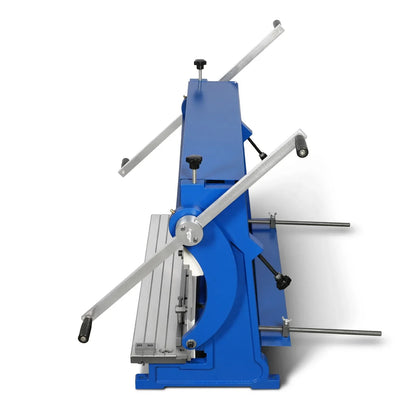 30-inch 3-in-1 Pan and Box Brake – Slip Roll, Shear, Bending Machine for Sheet Metal, 20 Gauge Mild Steel, Adjustable Fingers, Heavy Duty, Metalworking, Fabrication, Rolling, Bending MMCB3016