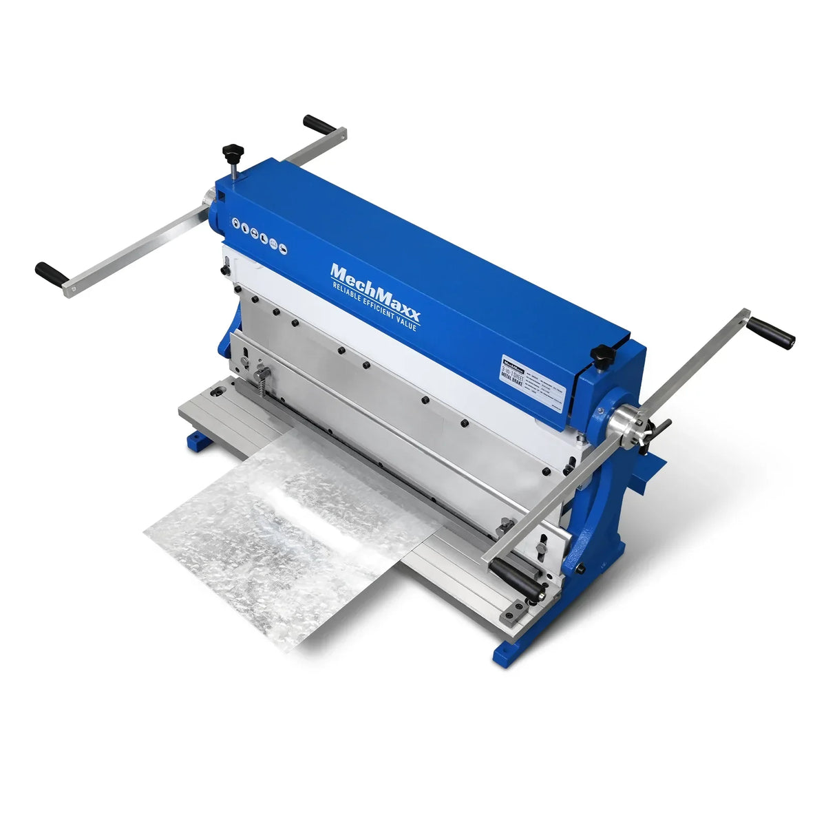 30-inch 3-in-1 Pan and Box Brake – Slip Roll, Shear, Bending Machine for Sheet Metal, 20 Gauge Mild Steel, Adjustable Fingers, Heavy Duty, Metalworking, Fabrication, Rolling, Bending MMCB3016