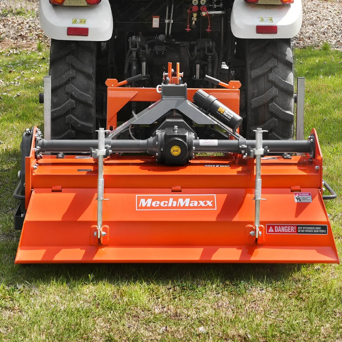 60 in Rotary Tiller,  3 Point Hitch Cat.1 & 2,  Gear Drive,  PTO Shaft Included with Slip Clutch,  30-60 HP,  MRT60