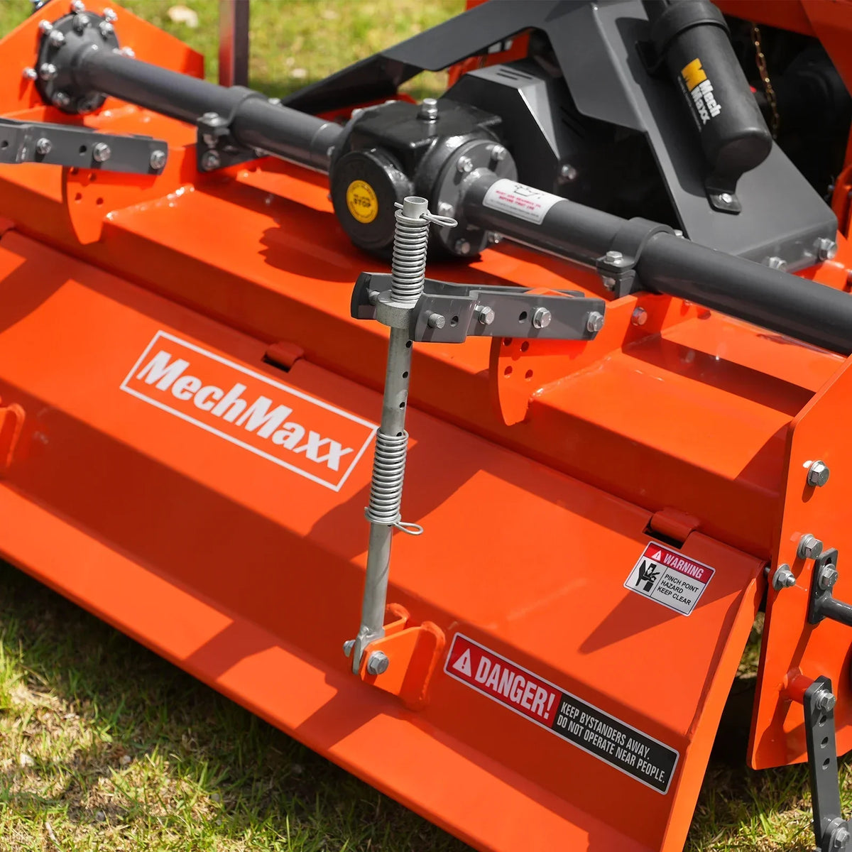 60 in Rotary Tiller,  3 Point Hitch Cat.1 & 2,  Gear Drive,  PTO Shaft Included with Slip Clutch,  30-60 HP,  MRT60