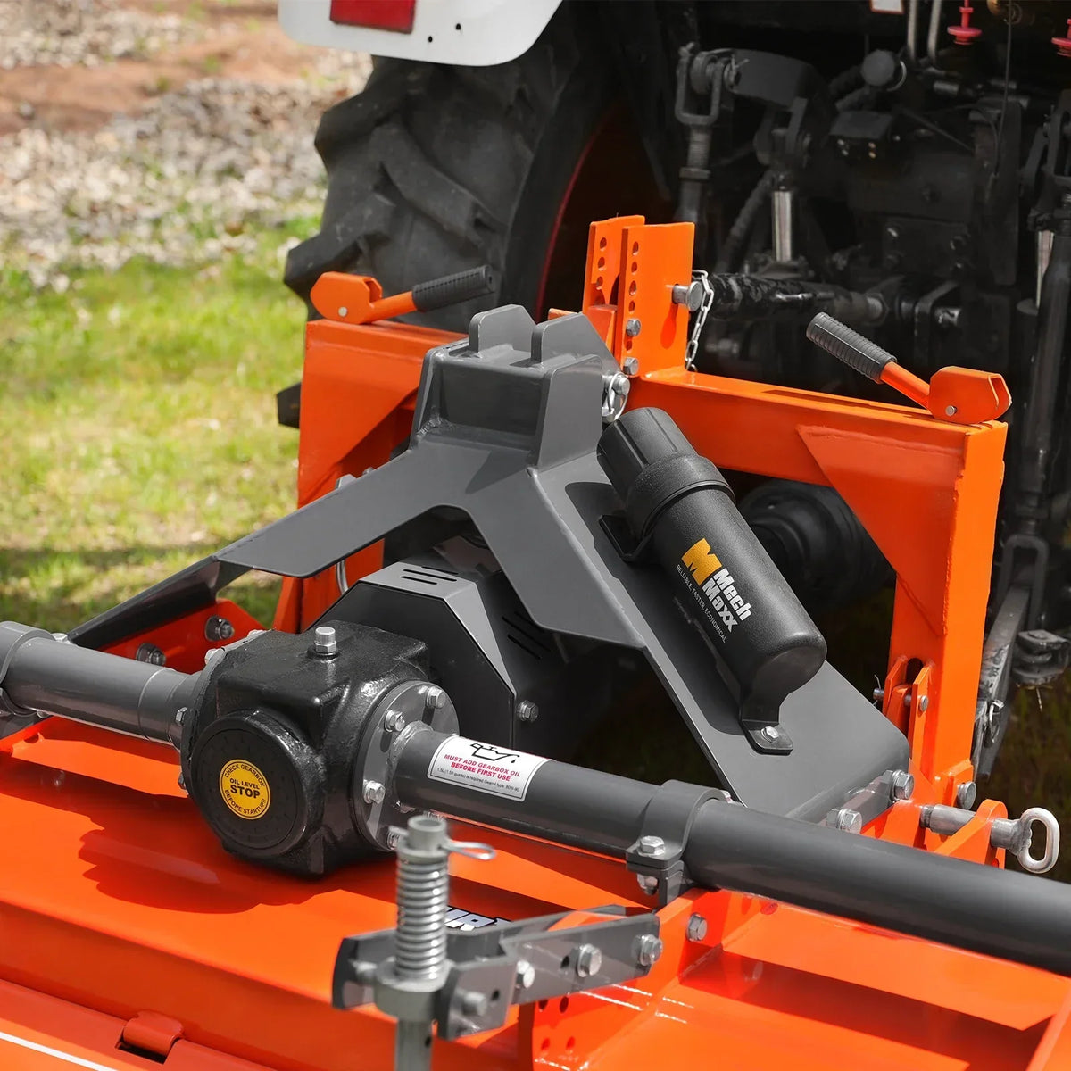 60 in Rotary Tiller,  3 Point Hitch Cat.1 & 2,  Gear Drive,  PTO Shaft Included with Slip Clutch,  30-60 HP,  MRT60