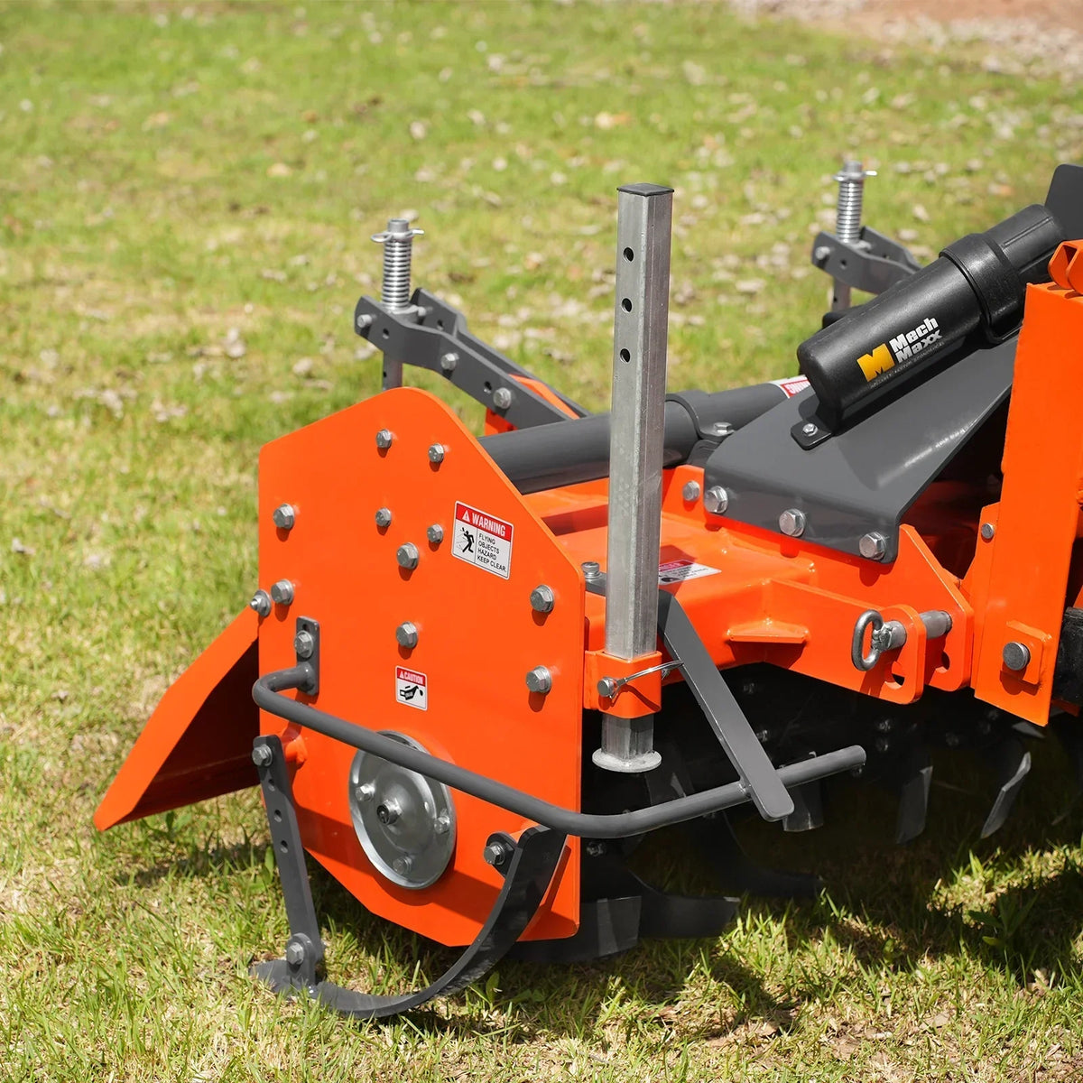 60 in Rotary Tiller,  3 Point Hitch Cat.1 & 2,  Gear Drive,  PTO Shaft Included with Slip Clutch,  30-60 HP,  MRT60