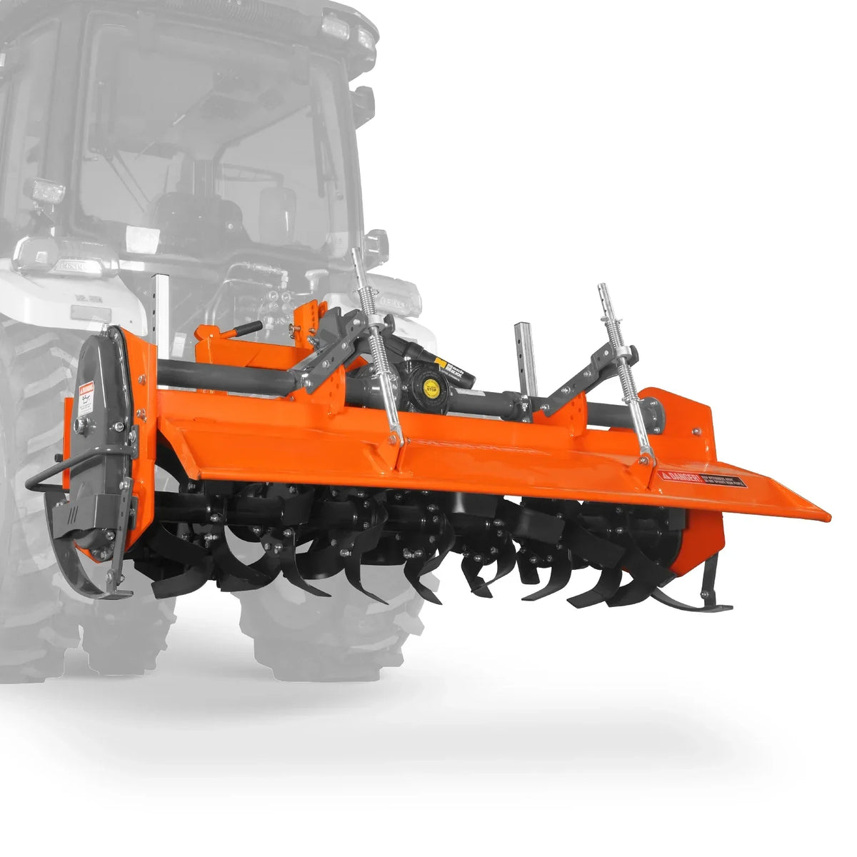 72 in Rotary Tiller,  3 Point Hitch Cat.1 & 2,  Gear Drive,  PTO Shaft Included with Slip Clutch,  35-70 HP,  MRT72