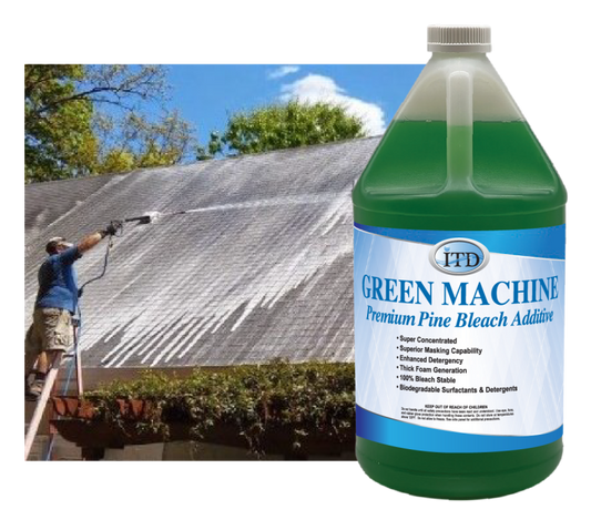 Green Machine – Premium Pine Bleach Additive 1 Gallon